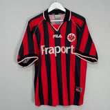 Shop 2002/03 EINTRACHT FRANKFURT HOME SHIRT (L) FILA, classic football shirts, vintage football shirts & retro soccer jerseys at Cult Kits