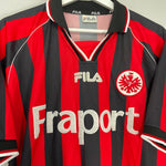Shop 2002/03 EINTRACHT FRANKFURT HOME SHIRT (L) FILA, classic football shirts, vintage football shirts & retro soccer jerseys at Cult Kits