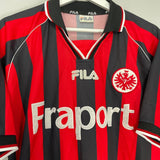 Shop 2002/03 EINTRACHT FRANKFURT HOME SHIRT (L) FILA, classic football shirts, vintage football shirts & retro soccer jerseys at Cult Kits