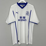 Shop 2002/03 EVERTON ROONEY #18 AWAY SHIRT (L) PUMA, classic football shirts, vintage football shirts & retro soccer jerseys at Cult Kits