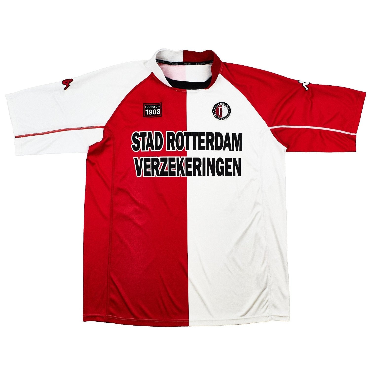 2002 Feyenoord Kappa football shirt - view 2 - Cult Kits