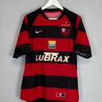 Shop 2002/03 FLAMENGO #10 HOME SHIRT (M) NIKE, classic football shirts, vintage football shirts & retro soccer jerseys at Cult Kits