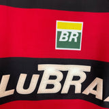 Shop 2002/03 FLAMENGO #10 HOME SHIRT (M) NIKE, classic football shirts, vintage football shirts & retro soccer jerseys at Cult Kits