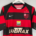 Shop 2002/03 FLAMENGO #10 HOME SHIRT (M) NIKE, classic football shirts, vintage football shirts & retro soccer jerseys at Cult Kits