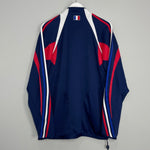 Shop 2002/03 FRANCE 1/4 ZIP TRACKSUIT TOP (M) ADIDAS, classic football shirts, vintage football shirts & retro soccer jerseys at Cult Kits