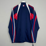 Shop 2002/03 FRANCE 1/4 ZIP TRACKSUIT TOP (M) ADIDAS, classic football shirts, vintage football shirts & retro soccer jerseys at Cult Kits