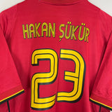 Shop 2002/03 GALATASARAY HAKAN SUKER #9 AWAY SHIRT (L) UMBRO, classic football shirts, vintage football shirts & retro soccer jerseys at Cult Kits