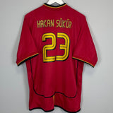 Shop 2002/03 GALATASARAY HAKAN SUKER #9 AWAY SHIRT (L) UMBRO, classic football shirts, vintage football shirts & retro soccer jerseys at Cult Kits