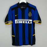 Shop 2002/03 INTER MILAN CRESPO #9 HOME SHIRT (S) NIKE, classic football shirts, vintage football shirts & retro soccer jerseys at Cult Kits