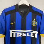 Shop 2002/03 INTER MILAN CRESPO #9 HOME SHIRT (S) NIKE, classic football shirts, vintage football shirts & retro soccer jerseys at Cult Kits