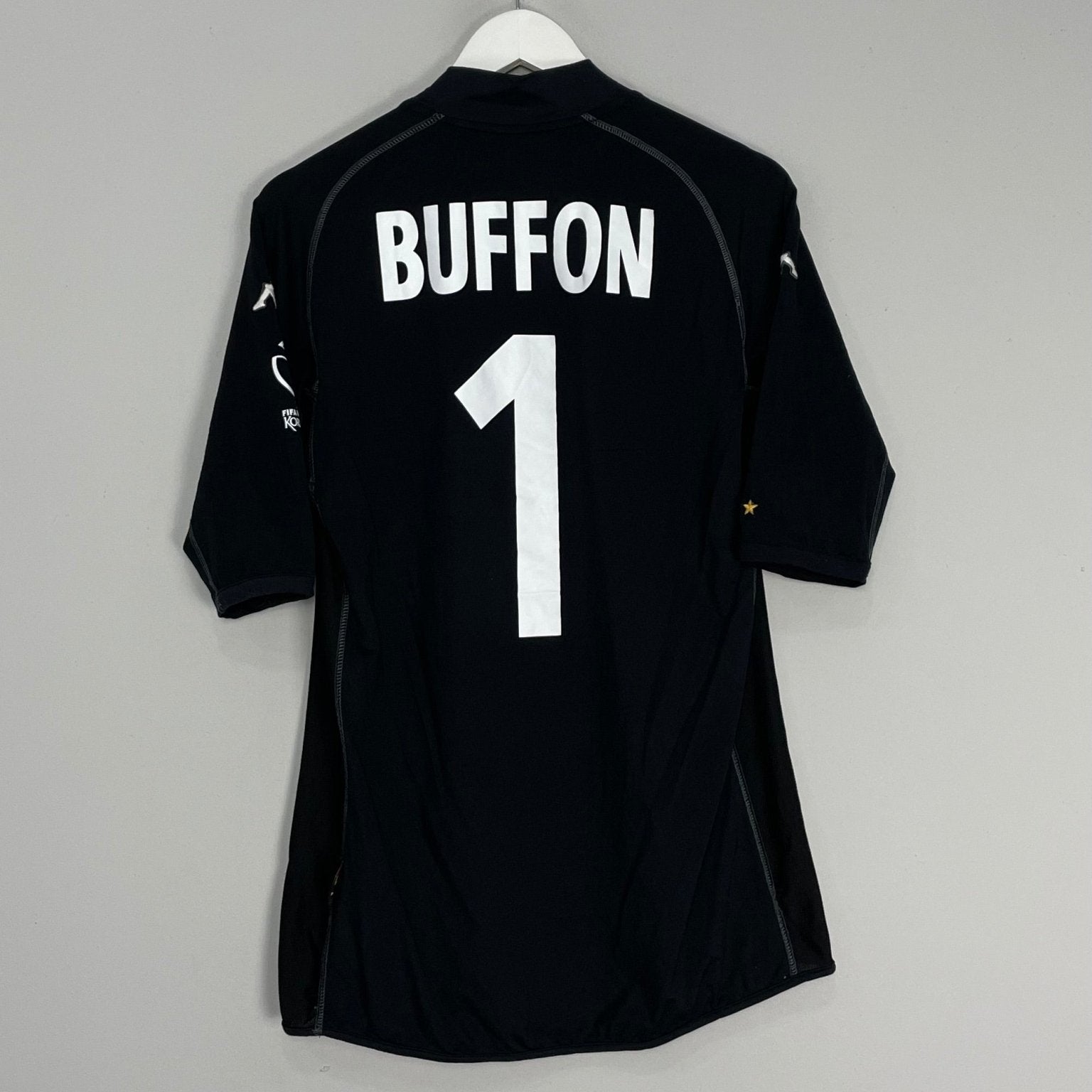 Shop 2002/03 ITALY BUFFON #1 GK SHIRT (XL) KAPPA, classic football shirts, vintage football shirts & retro soccer jerseys at Cult Kits