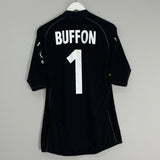 Shop 2002/03 ITALY BUFFON #1 GK SHIRT (XL) KAPPA, classic football shirts, vintage football shirts & retro soccer jerseys at Cult Kits