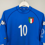 Shop 2002/03 ITALY TOTTI #10 HOME SHIRT (XL) KAPPA, classic football shirts, vintage football shirts & retro soccer jerseys at Cult Kits