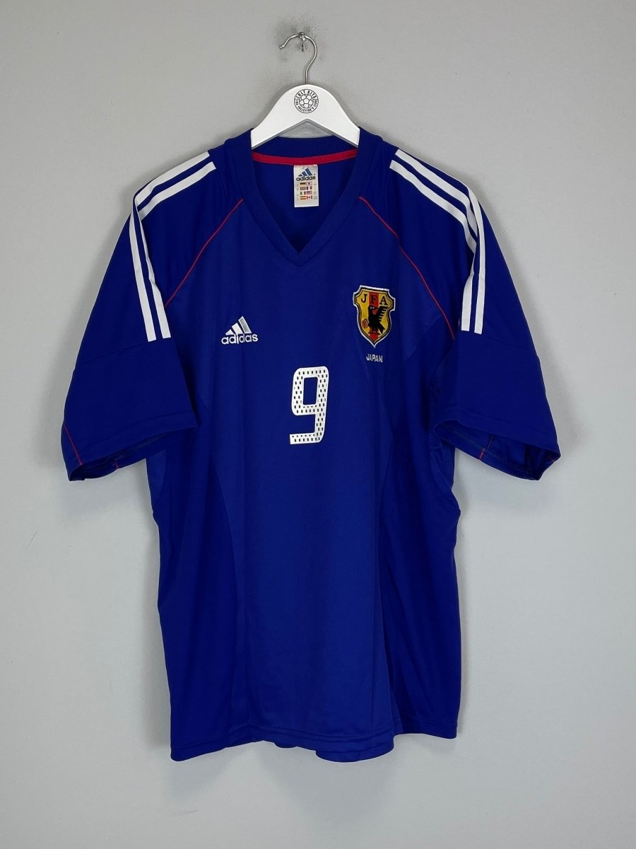 2002/03 JAPAN HYUGA 9 HOME SHIRT (XL) ADIDAS - Cult Kits - XL - Buy Vintage Football Shirts, Authentic Retro Football Shirts For Sale, Classic Football Shirts & Soccer Jersey