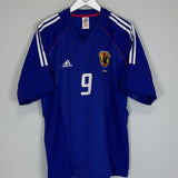 2002/03 JAPAN HYUGA 9 HOME SHIRT (XL) ADIDAS - Cult Kits - XL - Buy Vintage Football Shirts, Authentic Retro Football Shirts For Sale, Classic Football Shirts & Soccer Jersey