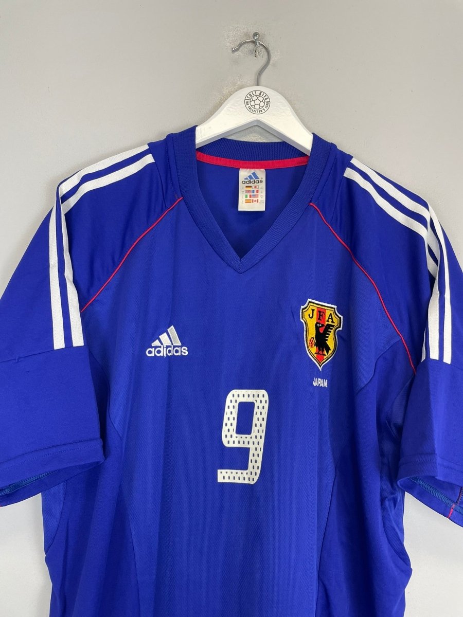 2002/03 JAPAN HYUGA 9 HOME SHIRT (XL) ADIDAS - Cult Kits - XL - Buy Vintage Football Shirts, Authentic Retro Football Shirts For Sale, Classic Football Shirts & Soccer Jersey