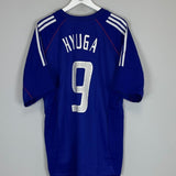 2002/03 JAPAN HYUGA 9 HOME SHIRT (XL) ADIDAS - Cult Kits - XL - Buy Vintage Football Shirts, Authentic Retro Football Shirts For Sale, Classic Football Shirts & Soccer Jersey