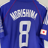 Shop 2002/03 JAPAN MOROSHIMA #8 *PLAYER ISSUE* HOME SHIRT (L) ADIDAS, classic football shirts, vintage football shirts & retro soccer jerseys at Cult Kits