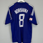Shop 2002/03 JAPAN MOROSHIMA #8 *PLAYER ISSUE* HOME SHIRT (L) ADIDAS, classic football shirts, vintage football shirts & retro soccer jerseys at Cult Kits