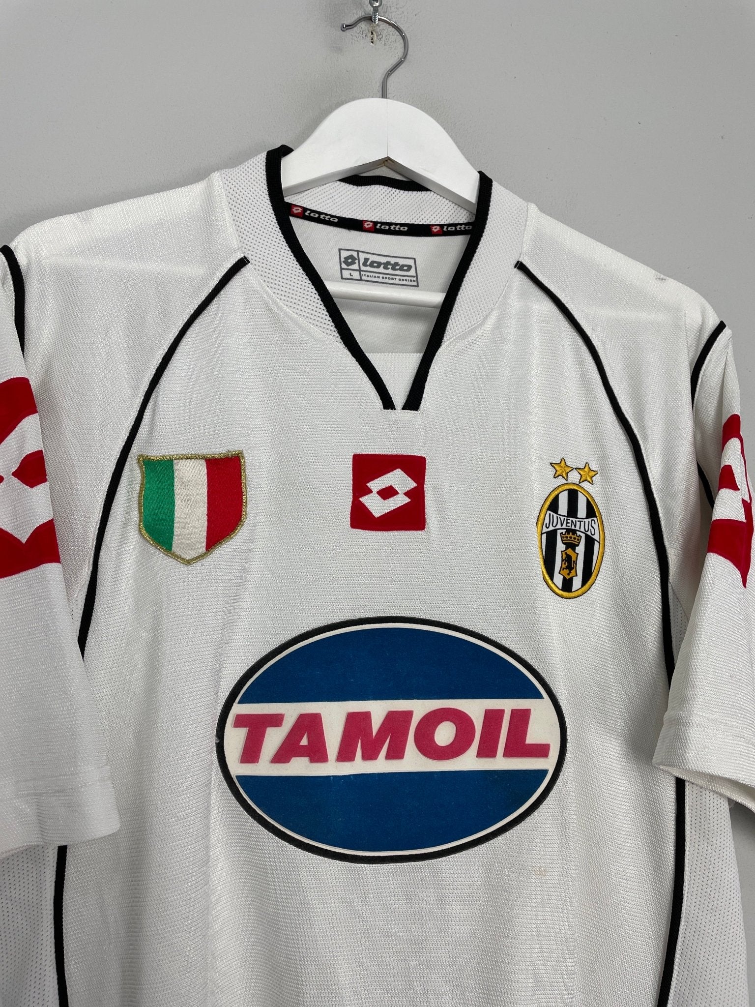 Shop 2002/03 JUVENTUS DEL PIERO #10 AWAY SHIRT (L) LOTTO, classic football shirts, vintage football shirts & retro soccer jerseys at Cult Kits