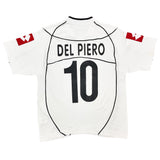 Buy 2002/03 JUVENTUS DEL PIERO 10 AWAY SHIRT (S) LOTTO ~ Free worldwide shipping available ~ Authentic Vintage Football Shirts from Cult Kits
