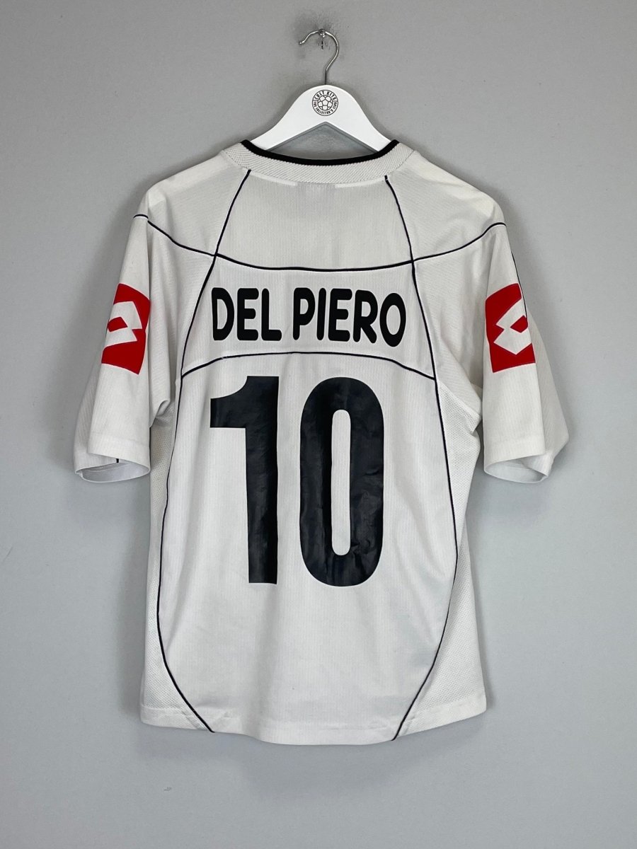 2002/03 JUVENTUS DEL PIERO 10 AWAY SHIRT (S) LOTTO - Cult Kits - Small - Buy Vintage Football Shirts, Authentic Retro Football Shirts For Sale, Classic Football Shirts & Soccer Jersey