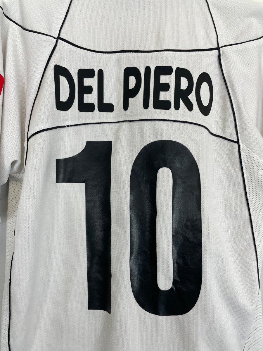 2002/03 JUVENTUS DEL PIERO 10 AWAY SHIRT (S) LOTTO - Cult Kits - Small - Buy Vintage Football Shirts, Authentic Retro Football Shirts For Sale, Classic Football Shirts & Soccer Jersey