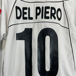 2002/03 JUVENTUS DEL PIERO 10 AWAY SHIRT (S) LOTTO - Cult Kits - Small - Buy Vintage Football Shirts, Authentic Retro Football Shirts For Sale, Classic Football Shirts & Soccer Jersey