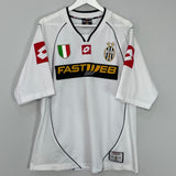 Shop 2002/03 JUVENTUS DEL PIERO #10 AWAY SHIRT (XL) LOTTO, classic football shirts, vintage football shirts & retro soccer jerseys at Cult Kits
