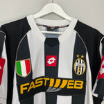 Shop 2002/03 JUVENTUS DEL PIERO #10 HOME SHIRT (L) LOTTO, classic football shirts, vintage football shirts & retro soccer jerseys at Cult Kits
