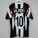 Shop 2002/03 JUVENTUS DEL PIERO #10 HOME SHIRT (L) LOTTO, classic football shirts, vintage football shirts & retro soccer jerseys at Cult Kits