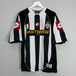 Shop 2002/03 JUVENTUS DEL PIERO #10 HOME SHIRT (M) LOTTO, classic football shirts, vintage football shirts & retro soccer jerseys at Cult Kits