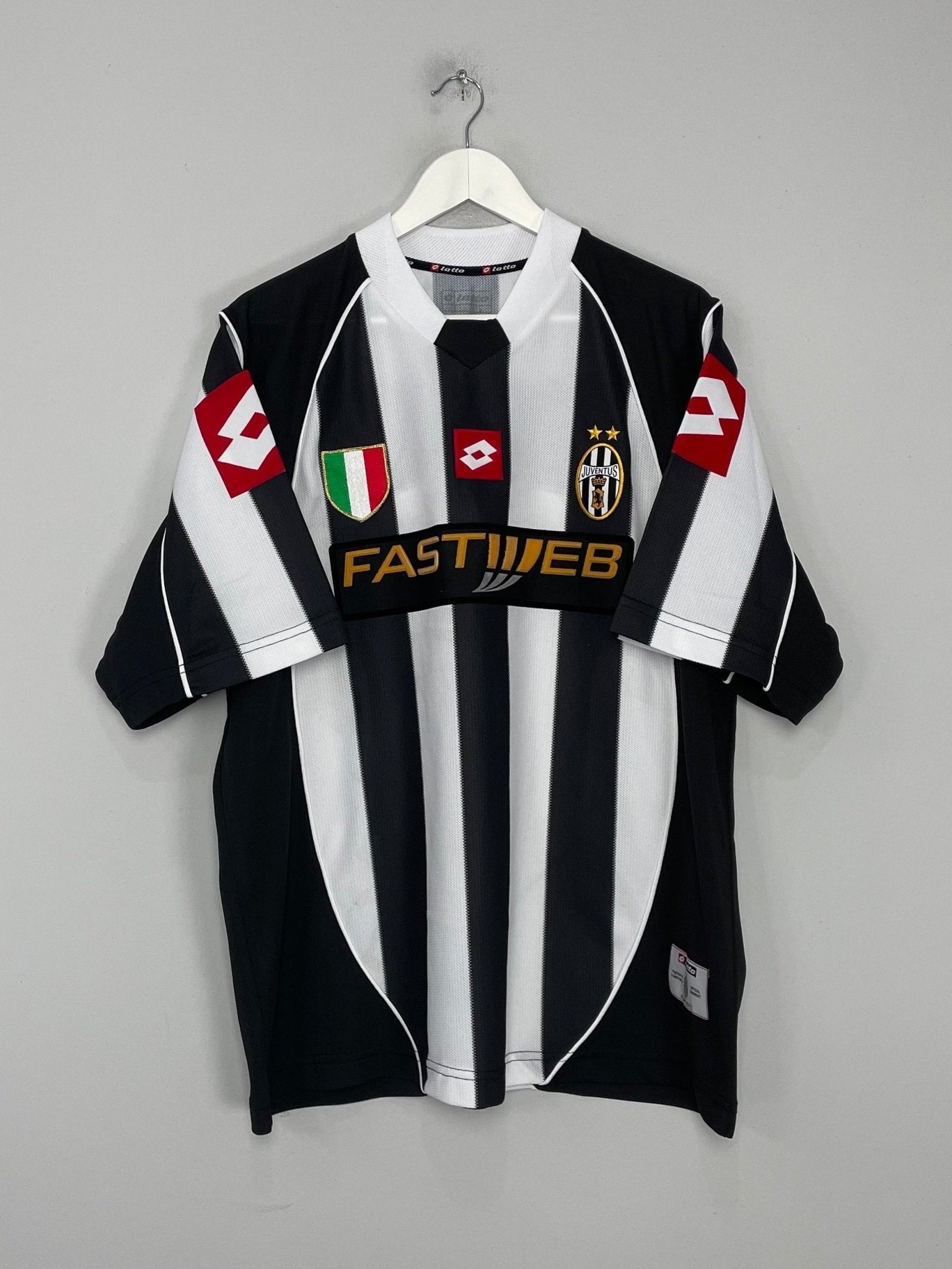 2002/03 JUVENTUS NEDVED #11 HOME SHIRT (L) LOTTO – Cult Kits