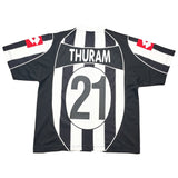 Buy 2002/03 Juventus Thuram 21 Home Shirt (L) Lotto ~ Free worldwide shipping available ~ Authentic Vintage Football Shirts from Cult Kits