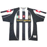 Buy 2002/03 Juventus Thuram 21 Home Shirt (L) Lotto ~ Free worldwide shipping available ~ Authentic Vintage Football Shirts from Cult Kits