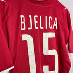 Shop 2002/03 KAISERSLAUTERN BJELICA #15 HOME SHIRT (L) NIKE, classic football shirts, vintage football shirts & retro soccer jerseys at Cult Kits