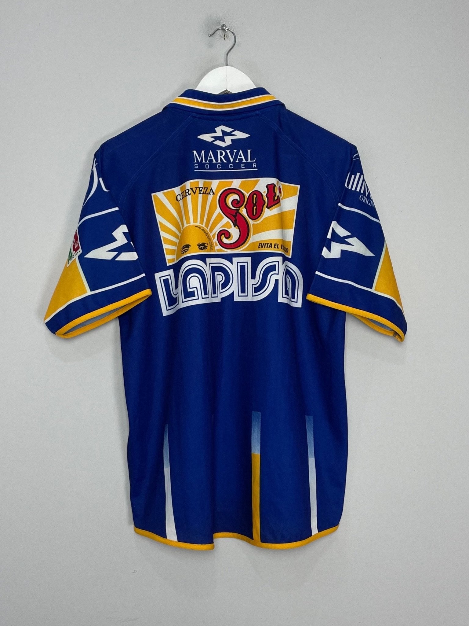 Shop 2002/03 LA PIEDAD FC HOME SHIRT (L) MARVAL, classic football shirts, vintage football shirts & retro soccer jerseys at Cult Kits