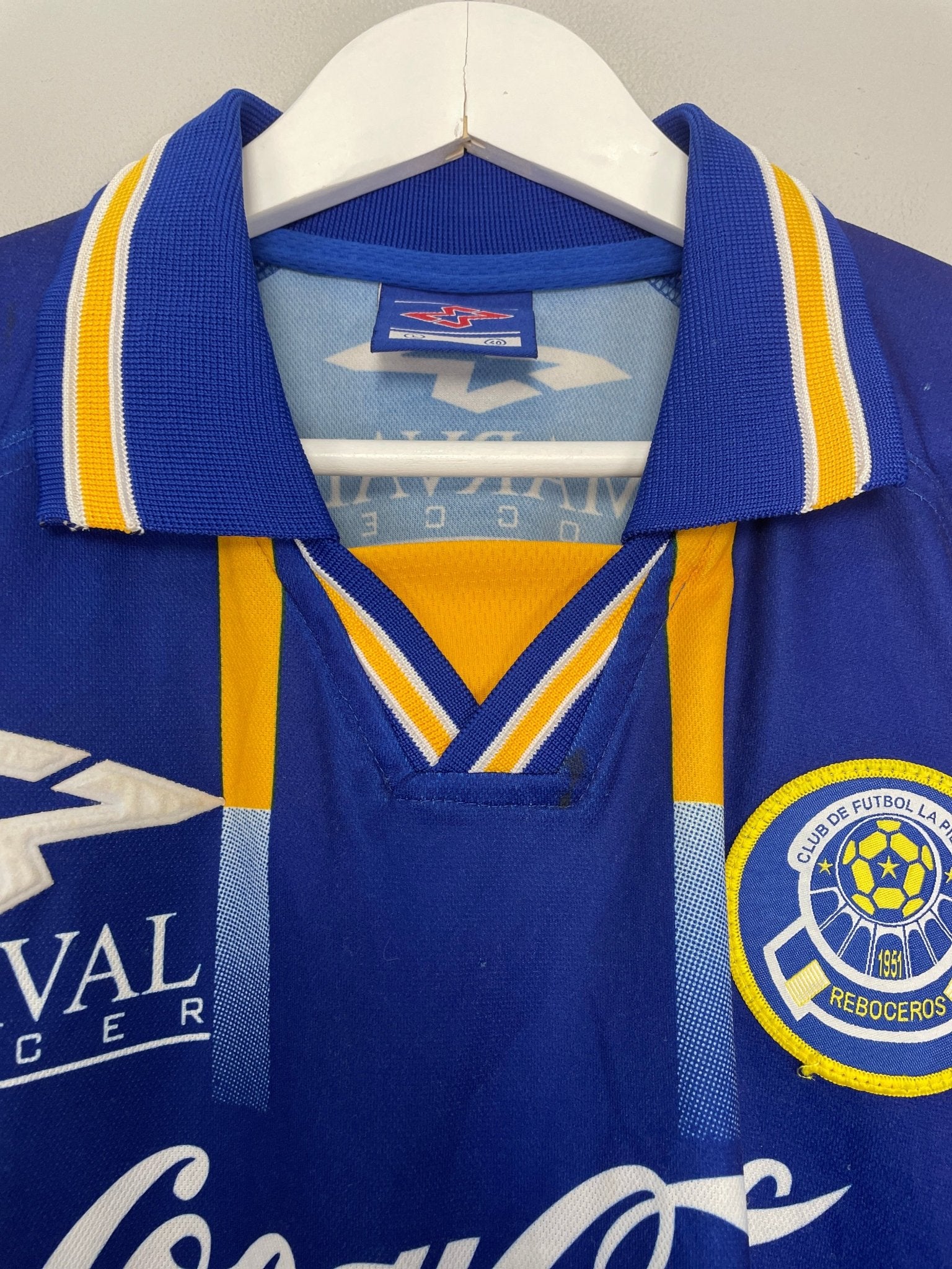 Shop 2002/03 LA PIEDAD FC HOME SHIRT (L) MARVAL, classic football shirts, vintage football shirts & retro soccer jerseys at Cult Kits