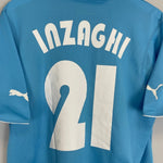 2002/03 LAZIO INZAGHI 21 HOME SHIRT (S) PUMA - Cult Kits - Small - Buy Vintage Football Shirts, Authentic Retro Football Shirts For Sale, Classic Football Shirts & Soccer Jersey