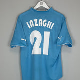 2002/03 LAZIO INZAGHI 21 HOME SHIRT (S) PUMA - Cult Kits - Small - Buy Vintage Football Shirts, Authentic Retro Football Shirts For Sale, Classic Football Shirts & Soccer Jersey