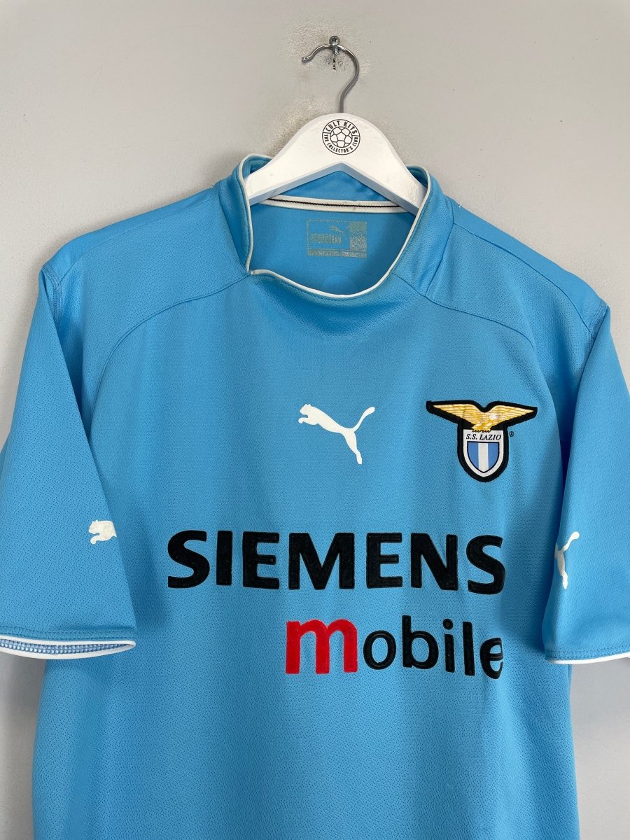 2002/03 LAZIO INZAGHI 21 HOME SHIRT (S) PUMA - Cult Kits - Small - Buy Vintage Football Shirts, Authentic Retro Football Shirts For Sale, Classic Football Shirts & Soccer Jersey