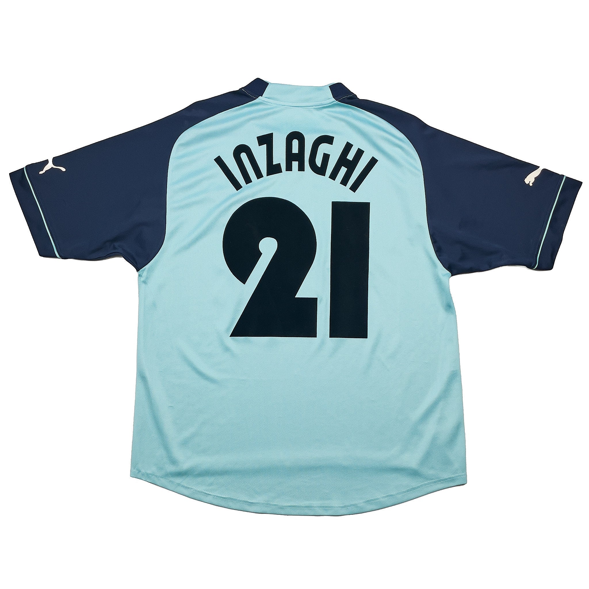 Buy 2002/03 Lazio Inzaghi 21 Third Shirt (L) Puma ~ Free worldwide shipping ~ Authentic Vintage Football Shirts from Cult Kits
