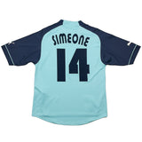 Buy 2002/03 Lazio Simeone 14 Third Shirt (XL) Puma ~ Free worldwide shipping ~ Authentic Vintage Football Shirts from Cult Kits
