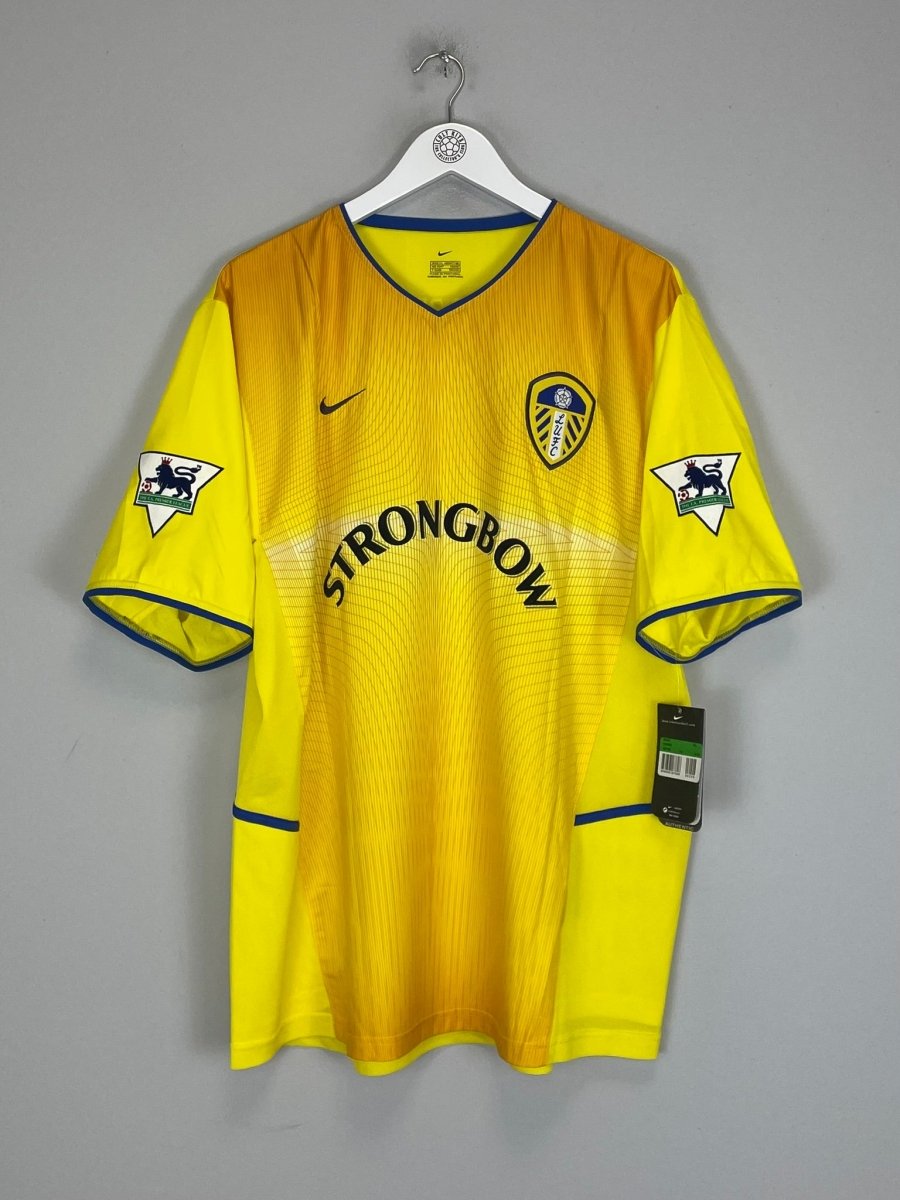 2002/03 LEEDS UNITED KEWELL 10 *BNWT* AWAY SHIRT (XL) NIKE - Cult Kits - XL - Buy Vintage Football Shirts, Authentic Retro Football Shirts For Sale, Classic Football Shirts & Soccer Jersey