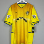 2002/03 LEEDS UNITED KEWELL 10 *BNWT* AWAY SHIRT (XL) NIKE - Cult Kits - XL - Buy Vintage Football Shirts, Authentic Retro Football Shirts For Sale, Classic Football Shirts & Soccer Jersey