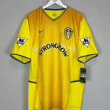 2002/03 LEEDS UNITED KEWELL 10 *BNWT* AWAY SHIRT (XL) NIKE - Cult Kits - XL - Buy Vintage Football Shirts, Authentic Retro Football Shirts For Sale, Classic Football Shirts & Soccer Jersey