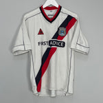 Shop 2002/03 MANCHESTER CITY AWAY SHIRT (L) LE COQ, classic football shirts, vintage football shirts & retro soccer jerseys at Cult Kits
