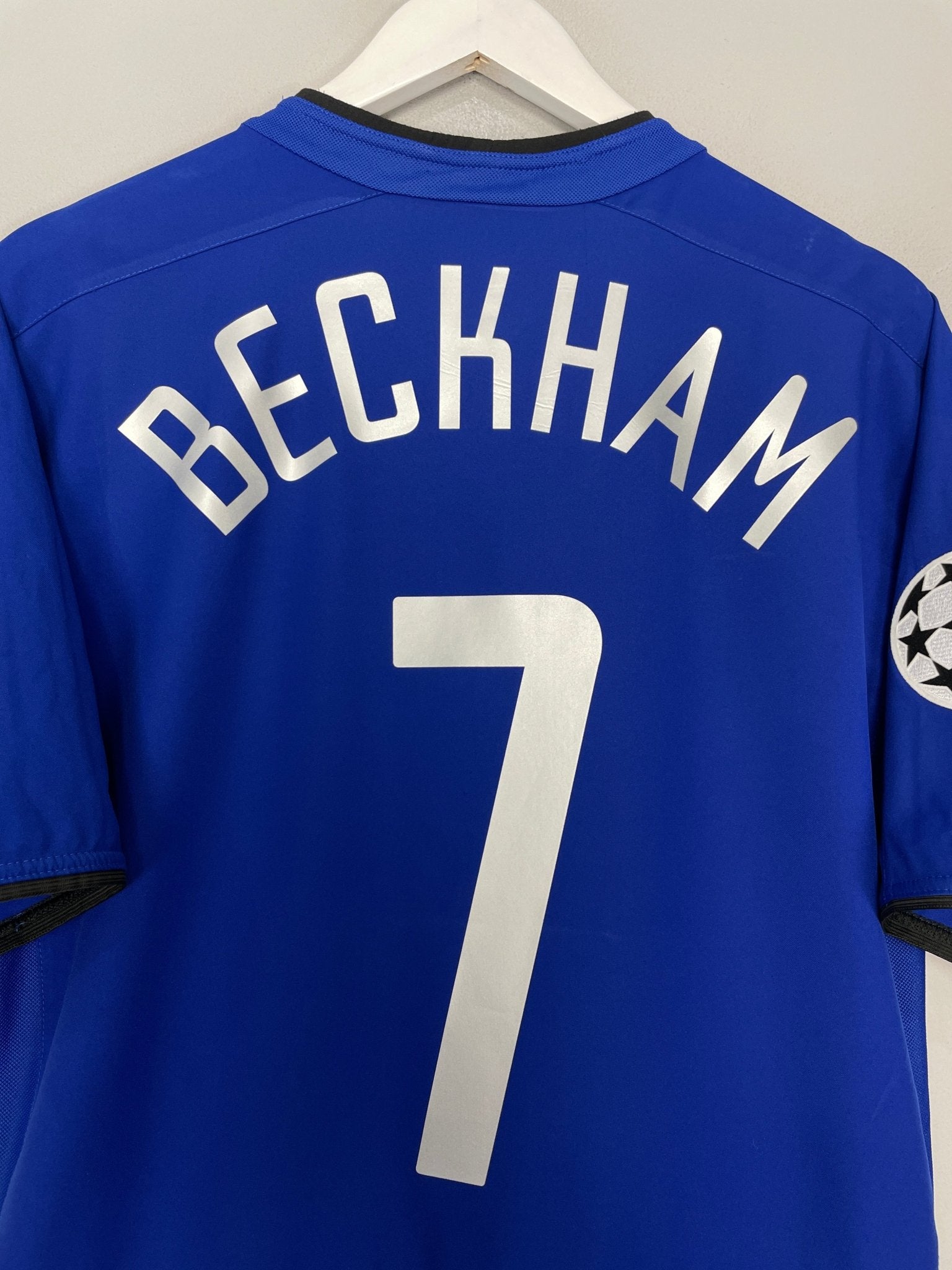 2002/03 MANCHESTER UNITED BECKHAM #7 C/L THIRD SHIRT (M) NIKE