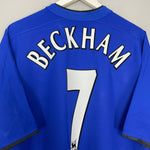 Shop 2002/03 MANCHESTER UNITED BECKHAM #7 THIRD SHIRT (XL) NIKE, classic football shirts, vintage football shirts & retro soccer jerseys at Cult Kits