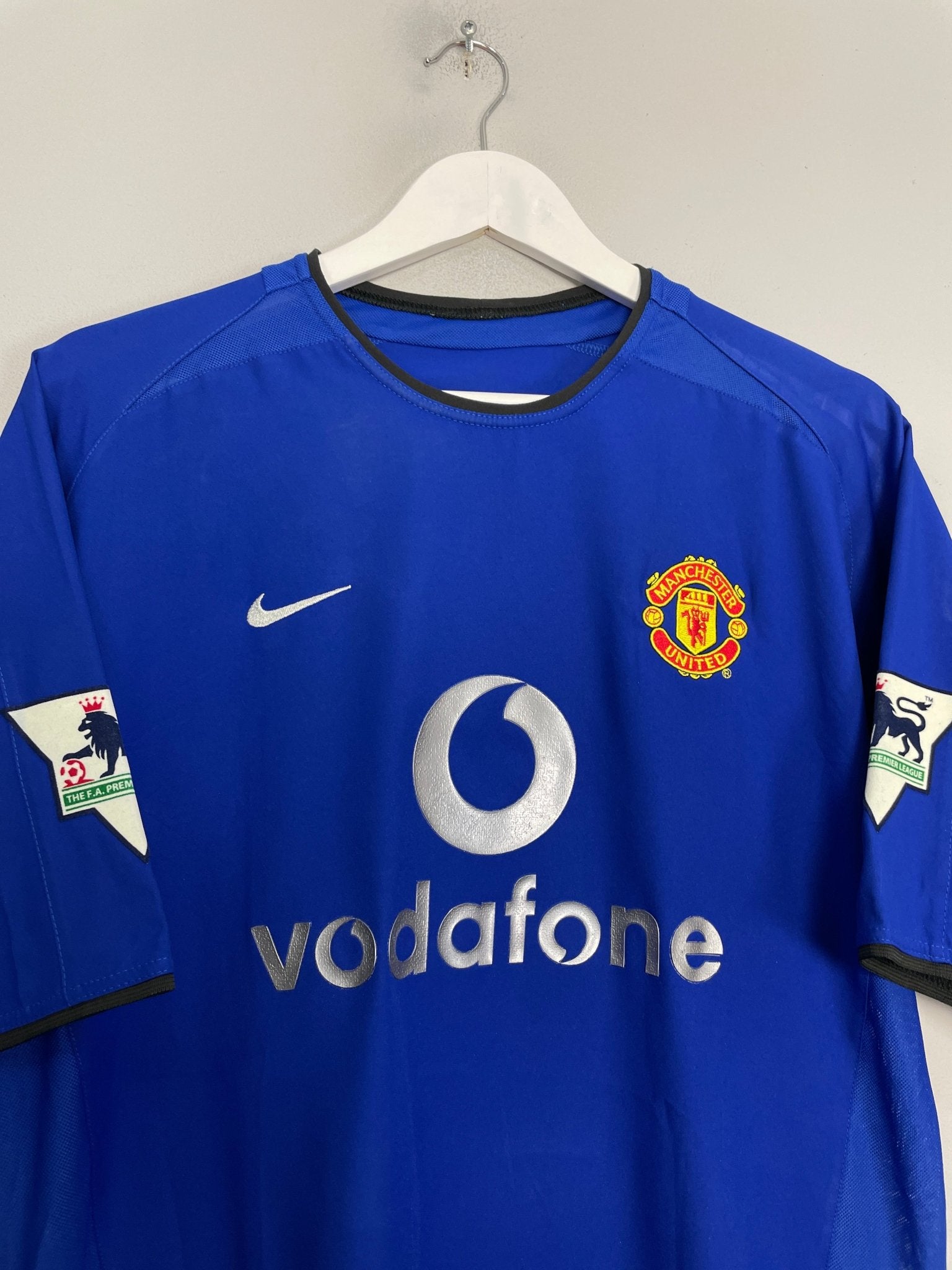 2002/03 MANCHESTER UNITED KEANE #16 THIRD SHIRT (M) NIKE – Cult Kits